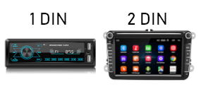 Rozdiel medzi 1 DIN a 2 DIN otvorom pre autorádiá: Ktorý je ten správny pre vaše auto?