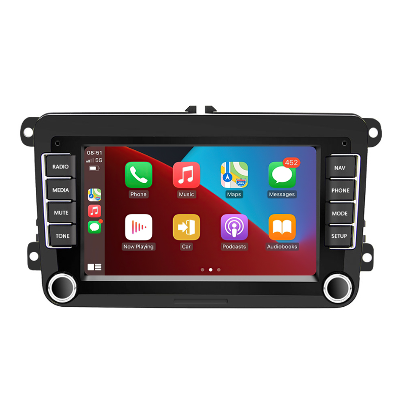 Android autorádio Volkswagen 7" | CarPlay, Android Auto, GPS | 4/64GB