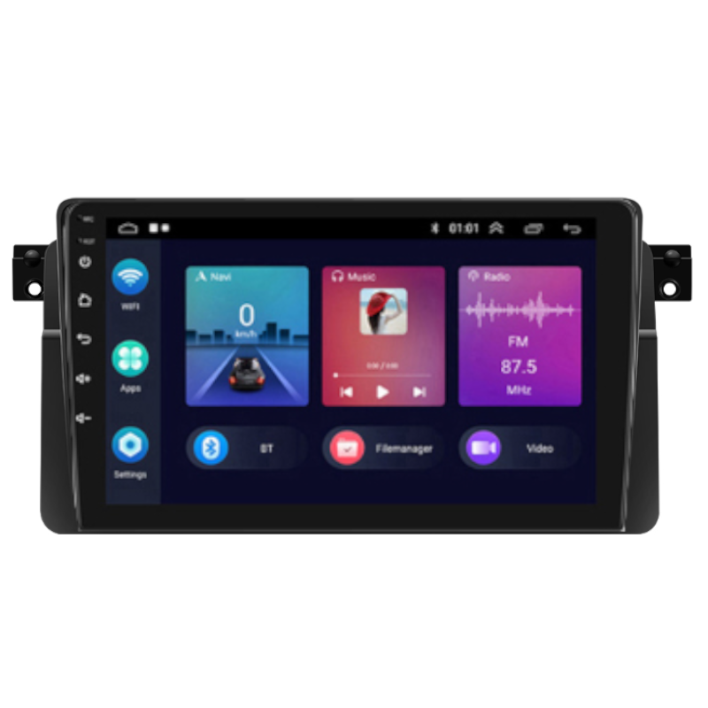 Android autorádio BMW E46 9" | CarPlay, Android Auto, GPS | 2/32GB
