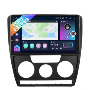 Autorádio Škoda Octavia 2 10,1" displej 4/64GB CarPlay - Android