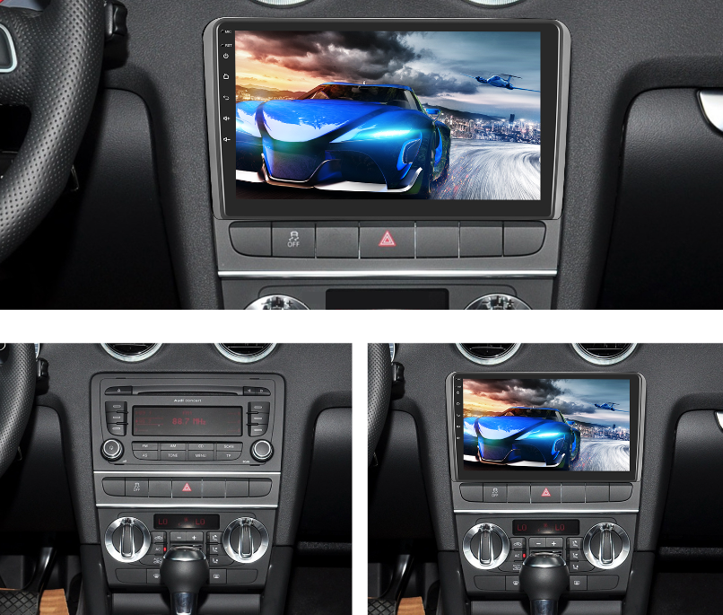 Autorádio Audi A3 9" displej 2/32GB CarPlay - Android