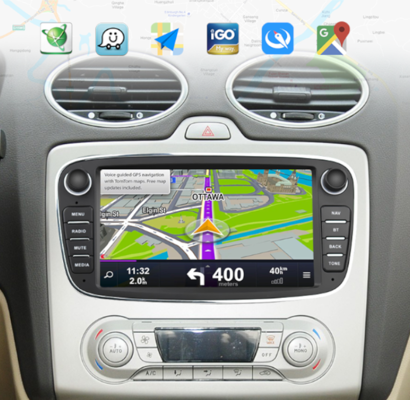 Autorádio Ford 7" displej 1/16GB - Android