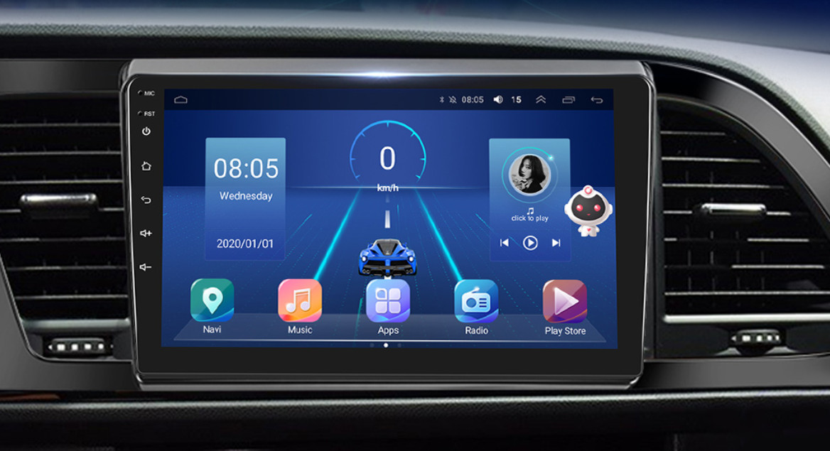 Autorádio Seat Leon 9" displej 2/32GB CarPlay - Android