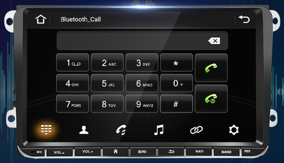 Autorádio Volkswagen 9" displej 1/16GB CarPlay - Android