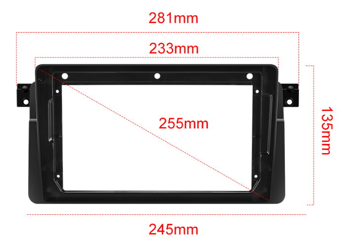 Android autorádio BMW E46 9" | CarPlay, Android Auto, GPS | 2/32GB