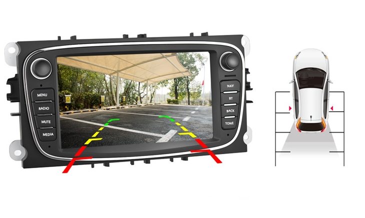 Autorádio Ford 7" displej 1/16GB - Android