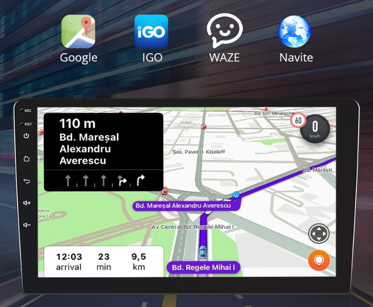 Autorádio Audi A3 9" displej 2/32GB CarPlay - Android