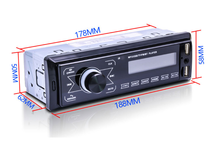 Autorádio univerzálne USB MP3 