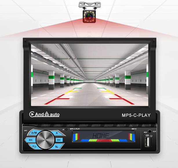 Multimediálne rádio veľkosti 1DIN CarPlay